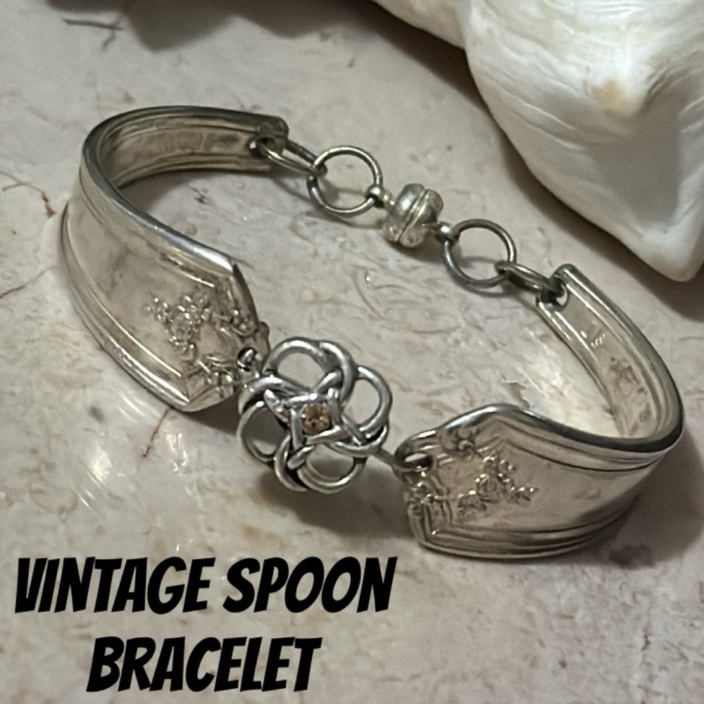 Vintage Silver Spoon Bracelet